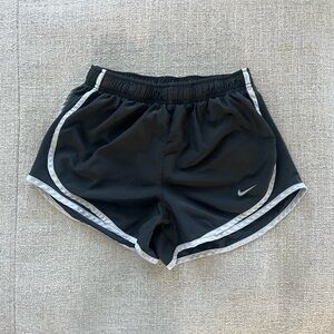 Nike Women's Gray white Athletic Shorts